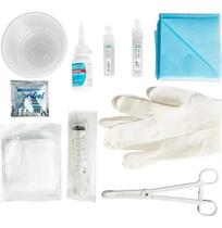 Kit Para Alívio / Demora Cateterismo Sonda Vesical 11 Itens Material Estéril e Descartável