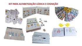 Kit Para Autista E síndrome de Down Para estimulação da Cognição E Alfabetização Tdah