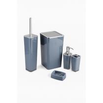 Kit para Banheiro de Luxo Completo em Acrílico com 5 peças Kit para Banheiro de Luxo Completo em Acrílico com 5 peças