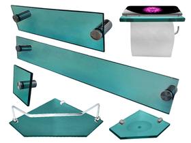 Kit Para Banheiro Diamante 6 Peças Kit Para Banheiro Diamante 6 Peças