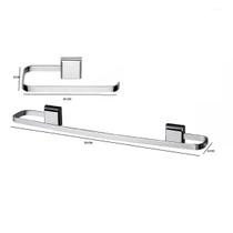 Kit Para Banheiro Luxo 1 Porta Toalha De Banho 1 Porta Toalha de Rosto