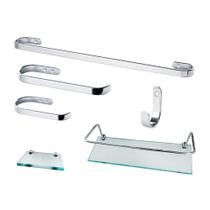 Kit para banheiro ônix 2 (6 Peças)