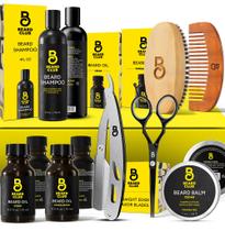 Kit para Barba The Beard Club Cedar Sandalwood Conjunto de Grooming