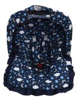 Kit Para Bebê Conforto 04 Pçs TR - Soninho Marinho Kit Para Bebê Conforto 04 Pçs TR - Soninho Marinho