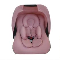 Kit Para Bebê Conforto 05 pçs MF - Rosê Kit Para Bebê Conforto 05 pçs MF - Rosê