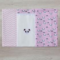 Kit Para Bebe Cueiro 3 Peças Varias Estampas