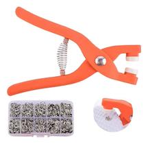 Kit Para Botões De Pressão Com Alicate E Acessórios 200 Peça Kit Para Botões De Pressão Com Alicate E Acessórios 200 Peça