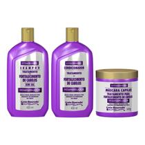 Kit para cabelo shampoo cond. masc. desamarelador extraordinario Kit para cabelo shampoo cond. masc. desamarelador extraordinario