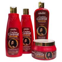 Kit para Cabelos Cacheados Life Hair 4 Produtos