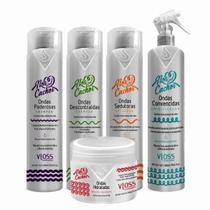 Kit Para Cabelos Cacheados Nós Amamos Cachos Uso Diário Vloss