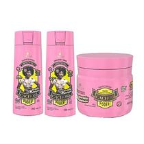 Kit para Cabelos Crespos ou Cacheados BARROMINAS Cachos Têm Poder! Shampoo + Condicionador + Máscara Kit para Cabelos Crespos ou Cacheados BARROMINAS Cachos Têm Poder! Shampoo + Condicionador + Máscara