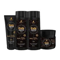 Kit para Cabelos Quimicamente Tratados BARROMINAS Café Especial Completo
