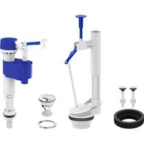 Kit Para Caixa Acoplada Censi Entrada Master Flux Saida Convencional Superior Com Castelo - 9414 Kit Para Caixa Acoplada Censi Entrada Master Flux Saida Convencional Superior Com Castelo - 9414