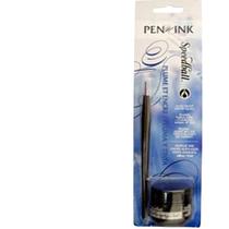 Kit Para Caligrafia Speedball Pena E Tinta Preta 94155