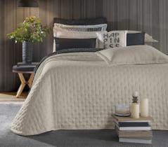 Kit Para Cama Casal Edredom e Cobre leito Toque De Algodão 250 Fios