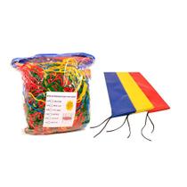 Kit Para Cama Elástica 2,44M Com Rede De Proteção E 6 Capas