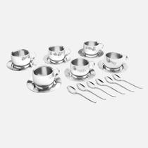 Kit Para Chá Aço Inox 18 Peças Tramontina