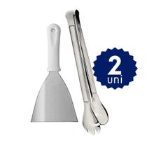 Kit para Chapeiro 3 Peças Inox Profissional Kit para Chapeiro 3 Peças Inox Profissional