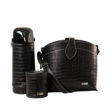 Kit para Chimarrão Três Peças Dahlia Matetri Acompanha Mateira, Térmica 1L e Porta-Erva - Kit para Chimarrão Três Peças Dahlia Matetri Acompanha Mateira, Térmica 1L e Porta-Erva -