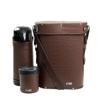 Kit para Chimarrão Três Peças Fechada Matetri Acompanha Mateira, Térmica 1L e Porta-Erva - Kit para Chimarrão Três Peças Fechada Matetri Acompanha Mateira, Térmica 1L e Porta-Erva -