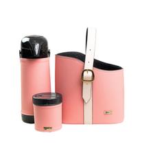 Kit para Chimarrão Três Peças Raiz Matetri Acompanha Mateira, Térmica 1L e Porta-Erva -