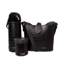 Kit para Chimarrão Três Peças Slim Matetri Acompanha Mateira, Térmica 1L e Porta-Erva -