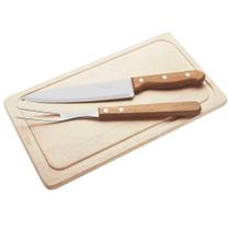 Kit Para Churrasco 3 Peças Dynamic Tramontina - Tábua, Garfo e Faca