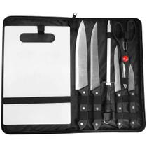 Kit Para Churrasco 7 Peças Com Estojo N-37 Western Kit Para Churrasco 7 Peças Com Estojo N-37 Western