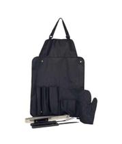 Kit para Churrasco Churrasqueiro Avental Luva Garfo Pegador Faca - Wincy Kit para Churrasco Churrasqueiro Avental Luva Garfo Pegador Faca - Wincy