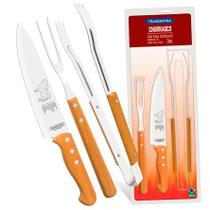 Kit Para Churrasco Com 3 Peças 22399075 Tramontina Kit Para Churrasco Com 3 Peças 22399075 Tramontina