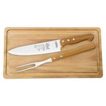 Kit para Churrasco Dynamic Tramontina com 3 Peças em Aço Inox