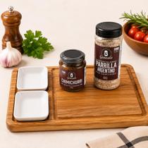 Kit para Churrasco Tábua Cortar e Servir - Mod.10 Kit para Churrasco Tábua Cortar e Servir - Mod.10