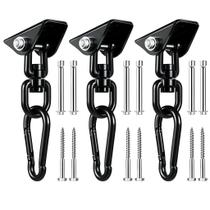 Kit para Colgar Hamacas QIWYMHW con Giro 360 y Capacidad de 550 kg