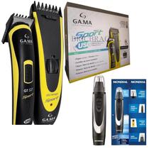 Kit para cortar cabelo + Máquina de acabamento Gama GCS 547