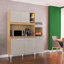 Kit para Cozinha Ambiente Barbara Damasco Off White - Poquema Kit para Cozinha Ambiente Barbara Damasco Off White - Poquema