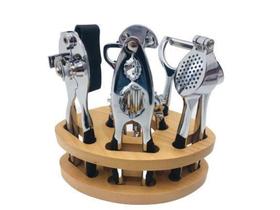 Kit Para Cozinha Multiuso 6 Peças Mais Suporte Unyhome