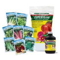 Kit para Cultivar sua Própria Colheita de Outono SUPERthrive Sementes Orgânicas Kit para Cultivar sua Própria Colheita de Outono SUPERthrive Sementes Orgânicas