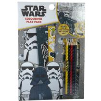 Kit Para Desenhar e Adesivos Star Wars