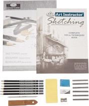 Kit para Desenho Instrutor Art Sketching Ais-101 - ROYAL & LANGNICKEL