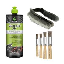 Kit Para Detalhamento Automotivo Apc 1,5L Pincéis Escova
