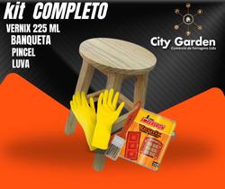 Kit para envernizar banqueta Kit para envernizar banqueta