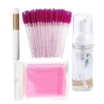 Kit para Extensão de Cílios Limpeza e Higienização Pump Microbrush Escovinha - Kalon Nails