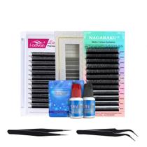 Kit Para extensão de Cílios Volume Brasileiro Completo