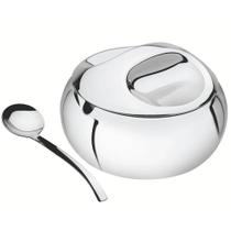Kit para Farinha Tramontina Service em Aço Inox 13,5 cm 2 peças 64400510 Kit para Farinha Tramontina Service em Aço Inox 13,5 cm 2 peças 64400510