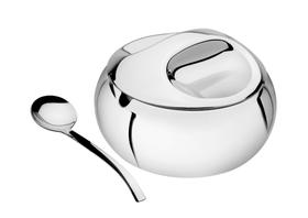 Kit para Farinha Tramontina Service em Aço Inox 14 cm 2 Peças Kit para Farinha Tramontina Service em Aço Inox 14 cm 2 Peças