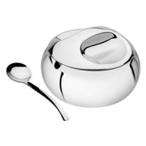 Kit para Farinha Tramontina Service em Aço Inox 14 cm 2 Peças Kit para Farinha Tramontina Service em Aço Inox 14 cm 2 Peças