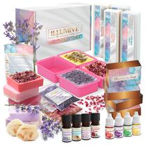 Kit para Fazer Sabonete Illumive com Glicerina e Manteiga de Karité com Moldes