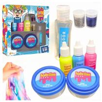 Kit para Fazer Slime Gelelé Lab Tie Dye