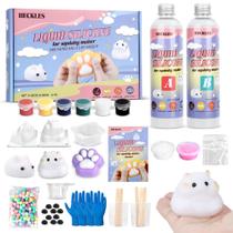 Kit para Fazer Squishy HECKLES DIY Taba com 500ml de Silicone