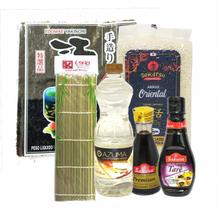 Kit Para Fazer Sushi Com 6 Itens Tempero Azuma 740ml